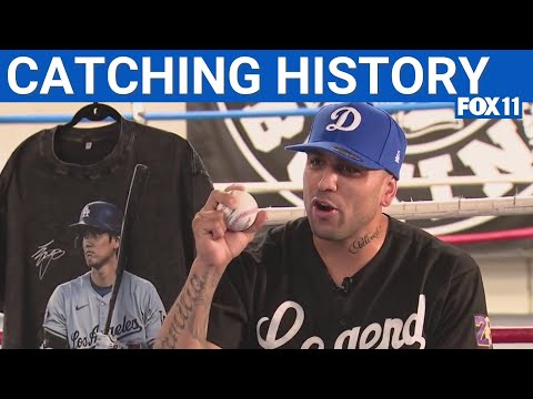 Fan catches historic Ohtani home run ball  | FOX 11 LA