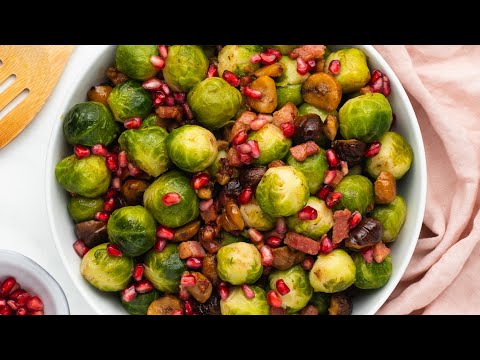 Brussels Sprouts With Chestnuts and Bacon Recipe