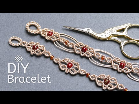 Spiral Macrame Patterns DIY Macrame Spiral Bracelets