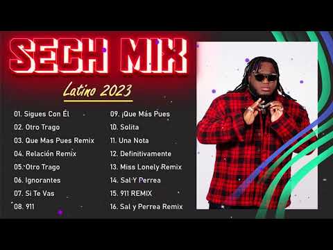 Sech Mix Éxitos 2023 - Sech Álbum Completo - Reggaeton Mix 2023 - Sus Más Grandes Éxitos 2023
