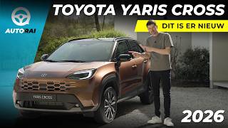 Toyota Yaris Cross (2026): dit is er allemaal aangepast - WALKAROUND - AutoRAI TV