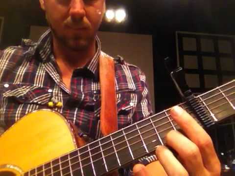 How to Play Like An Avalanche Guitar Intro and Verse