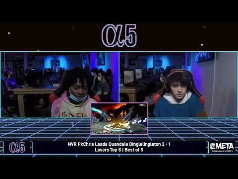 PkChris (Ness) vs Quandale Dinglelingleton (Steve) | Alpha 5 Losers Top 8