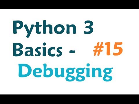 Python 3 Programming Tutorial Common errors