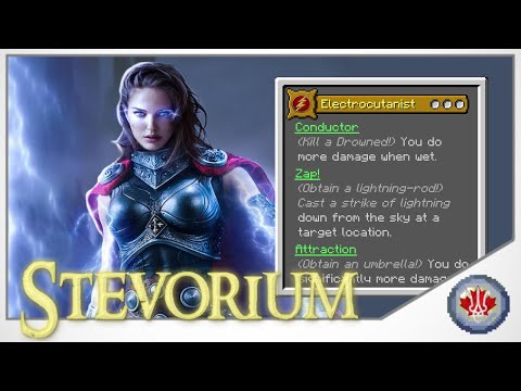 Minecraft Custom Evolving Origin: ⚡ Electrocutionist ⚡ | Stevorium RPG