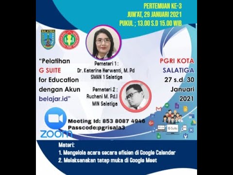 GOOGLE CALENDAR DAN GOOGLE MEET