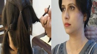 Vidya's second haircut after Haircut Stories Epi # 2