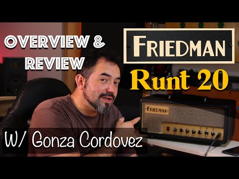 FRIEDMAN RUNT 20 -  [ Review on 2021!!! ]... Amazing sound on a small package 🎸🎸🎸