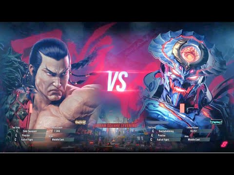 Yoshimitsu vs Feng Fight (Urban Square) Stage - TEKKEN 8