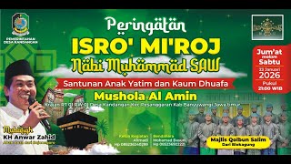 Download lagu 🔴LIVE KH. ANWAR ZAHID | ISRA' MI'RAJ NABI MUHAMMAD SAW | KANDANGAN PESANGGARAN BANYUWANGI mp3