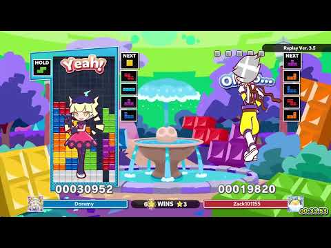[Puyo Puyo Tetris 2] Bankai Tetris League PC-A: Doremy vs. Zack101155 (2) (03-02-2022)