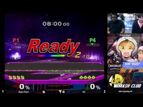 UWaterloo Melee Monthly #1 - Singles Grand Final - Ryan Ford vs KirbyKaze