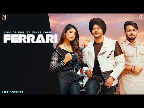 Poster ferrari lyrics – mani sandhu, simar kaur