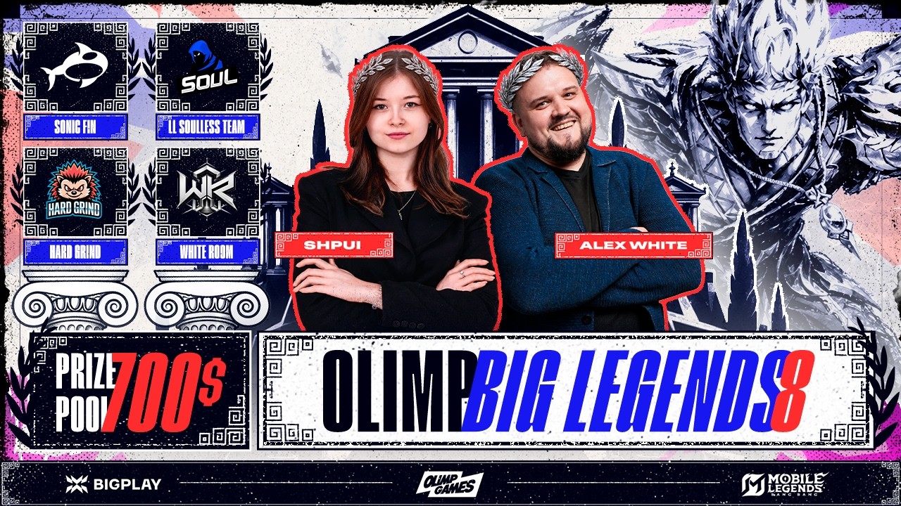 БИТВА ЛУЧШИХ на OLIMP BIG LEGENDS #8 в MOBILE Legends: Bang Bang | MLBB СТРИМ ТУРНИРА BIGPLAY!