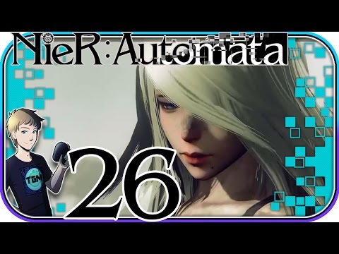 NieR Automata English Walkthrough - Part 26: The Simple Labyrith