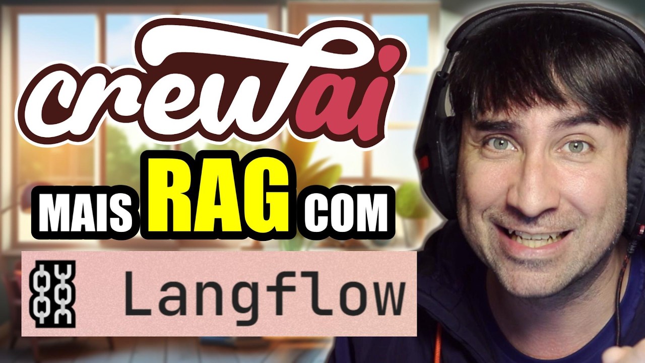 Como Fazer Rag com CrewAI Usando LangFlow | Incrivelmente Simples #langflow #iadevs