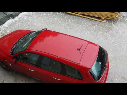 Riesenhagel Österreich  hagel mega hail