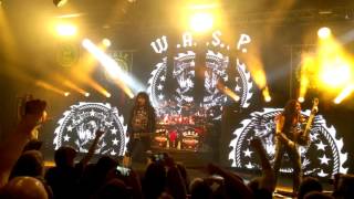 W.A.S.P. - &quot;On Your Knees&quot; &amp; &quot;Inside The Electric Circus&quot; Live @ Areena 2015 4K 2160p
