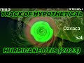 Track of Hypothetical Hurricane Otis (2023)