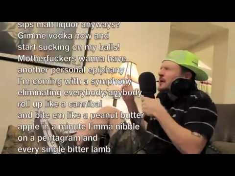 Video thumbnail for White Kid Raps Fast!