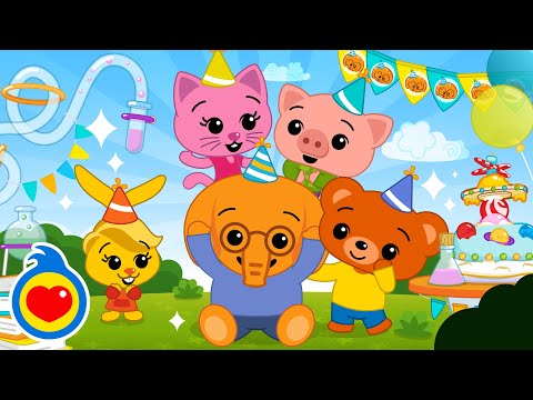 O Aniversário de Nesho 🎂 🥳 | Desenho Animado com Um Herói do Coração ❤️