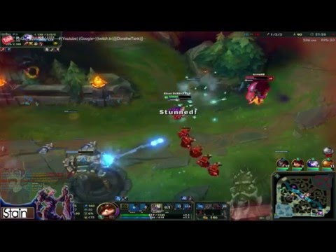 Ashe vs Teemo 1v1 Battle