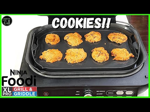 CHOCOLATE CHIP COOKIES NINJA FOODI PRO XL GRILL AND GRIDDLE!  Ninja Foodi Grill 7 in 1!