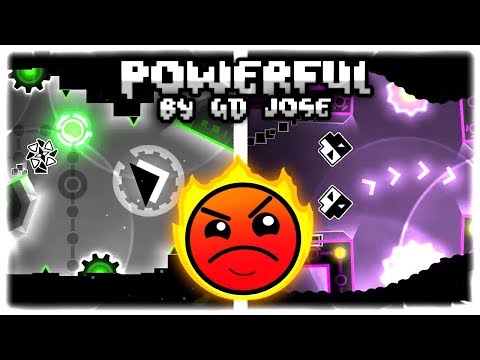 2 CAMINOS! | Powerful by GD Jose | Epic Harder (All Coins) | Geometry Dash 2.11