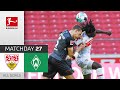 VfB Stuttgart - SV Werder Bremen | 1-0 | Highlights | Matchday 27 – Bundesliga 2020/21