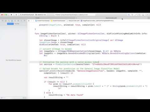Salesforce Einstein Vision Swift wrapper