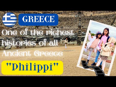 🇬🇷FIRST TIME in ARCHEOLOGICAL SITE OF PHILIPPI! A UNESCO World Heritage Site / WHAT TO DO IN GREECE?