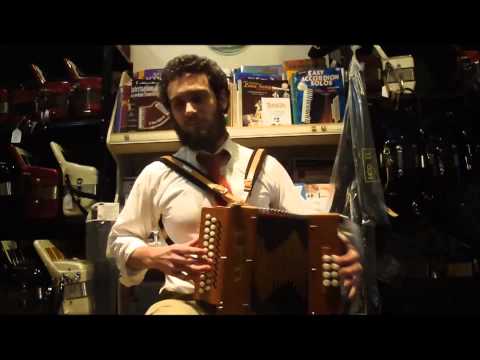 SALTIRICDCW - NEW Cherry Saltarelle Irish Bouebe Diatonic Button Accordion C# D MM 21 8 $2299