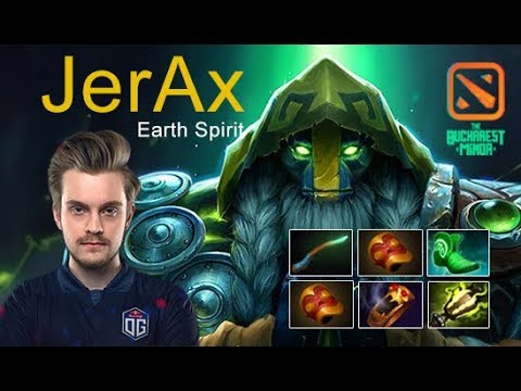 JerAx Earth Spirit [OG vs NiP] The Bucharest Minor 2019 player perspective dota 2