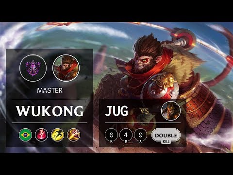 Wukong Jungle vs Jarvan IV - BR Master Patch 9.18