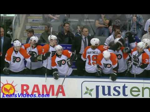 PHI 2 @ TOR 0 - Mike Richards Scores - 100406