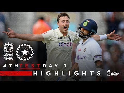 India Bowled Out for 191! | England v India - Day 1 Highlights | 4th LV= Insurance Test 2021