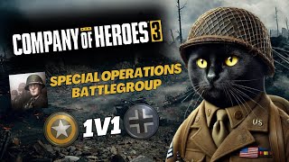 Company of Heroes 3 | 1v1 US Forces Multiplayer Gameplay - No Commentary