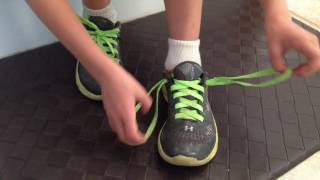 Teaching kids to tie shoes - NEW TECHNIQUE