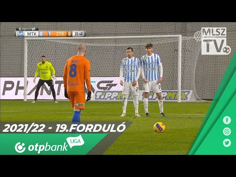 MTK Budapest – ZTE FC | 0-2 | (0-2) | OTP Bank Liga | 19. forduló | MLSZTV