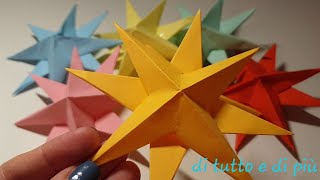 Stelle di Carta ⭐#stella#carta#decorazione