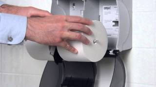 Compact® Tissue Dispensers - Side by Side Loading Instructions