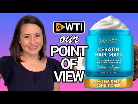 MAREE Deep Conditioning Hair Mask for Damaged Hair Treatment – Keratin Hair Care for Hydrating Growth Repair Moisturizing – Dry Curly Color Refreshing – Tratamiento Mascarilla Para el Cabello - WTI product video review