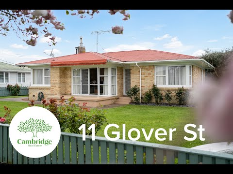 11 Glover Street, Cambridge, Waipa, Waikato, 3 bedrooms, 1浴, House