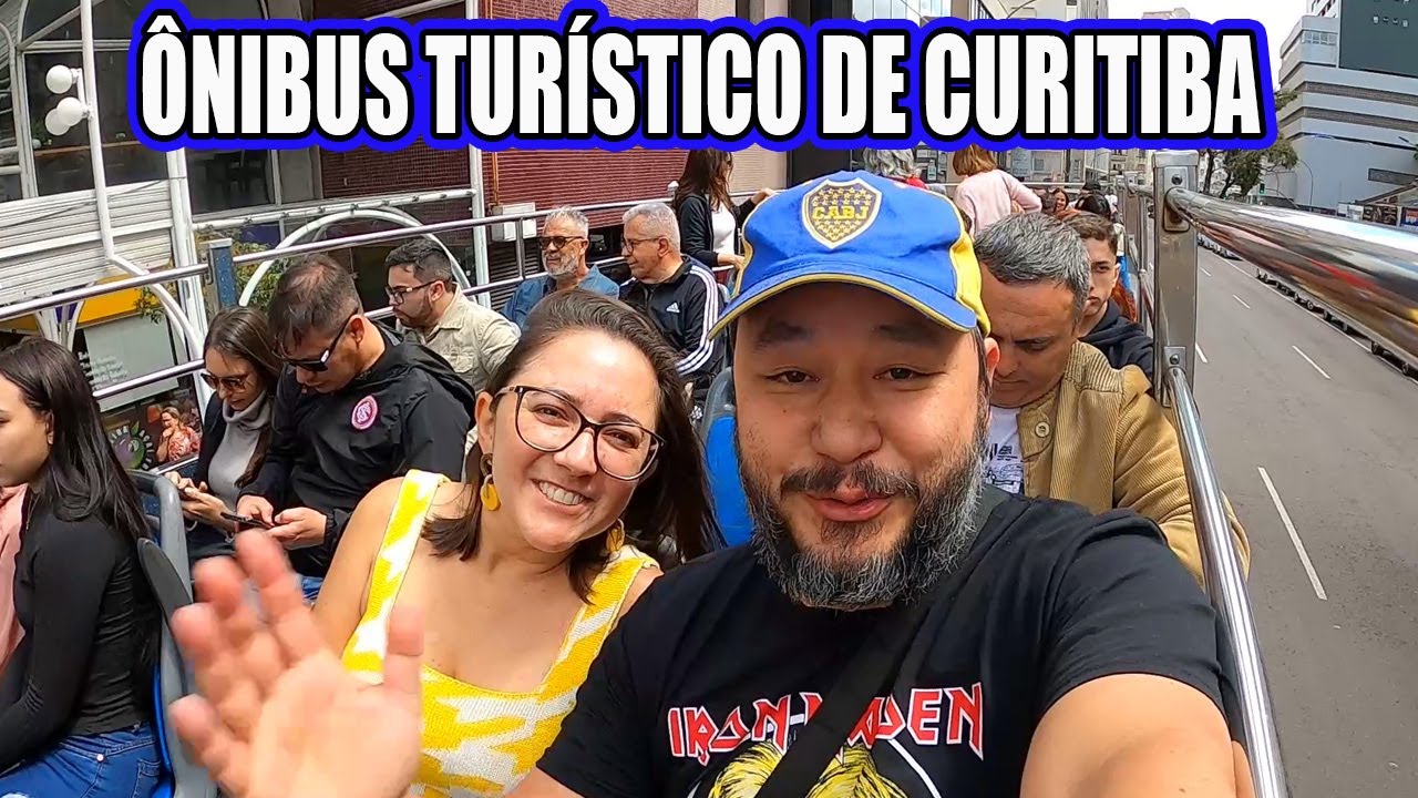 LINHA TURISMO DE CURITIBA - COMO É O ONIBUS DE TURISMO - TOUR COMPLETO COM DICAS. #Vlog