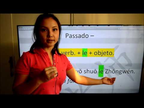 Flexão tempo - Gramática chinesa - Presente - Passado - Gerúndio - Futuro - domine em alguns minutos