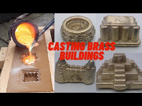 Casting brass buildings - Devil Forge - Metal alloy