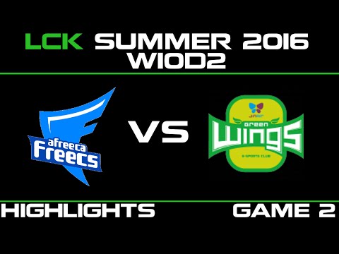 AFS vs JAG Game 2 Highlights LCK Champions 2016 W10D2 Afreeca Freecs vs Jin Air   JAG vs AFS   LCK L