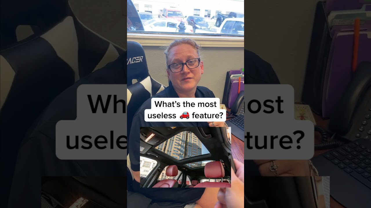 most useless car feature??