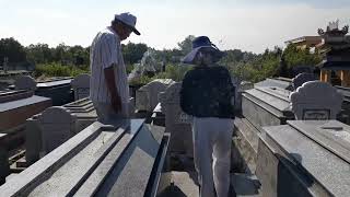 Mộ dượng Vỹ 09- 2018