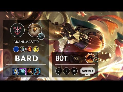 Bard Bot vs Sivir - EUW Grandmaster Patch 10.7
